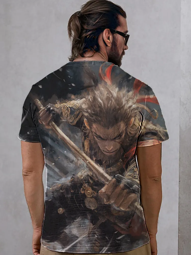 Unique Wukong Graphic Tee
