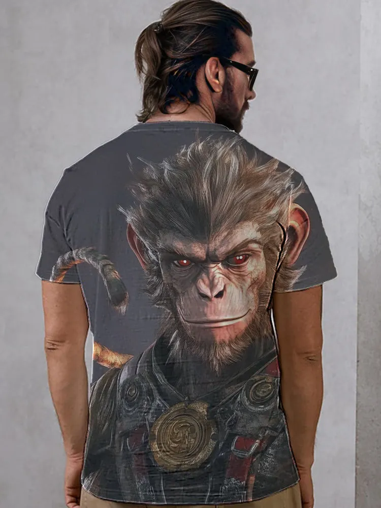 Unique Wukong Graphic Tee