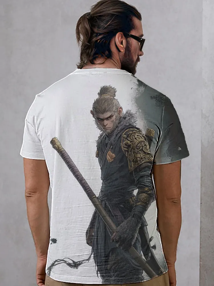 Unique Wukong Graphic Tee