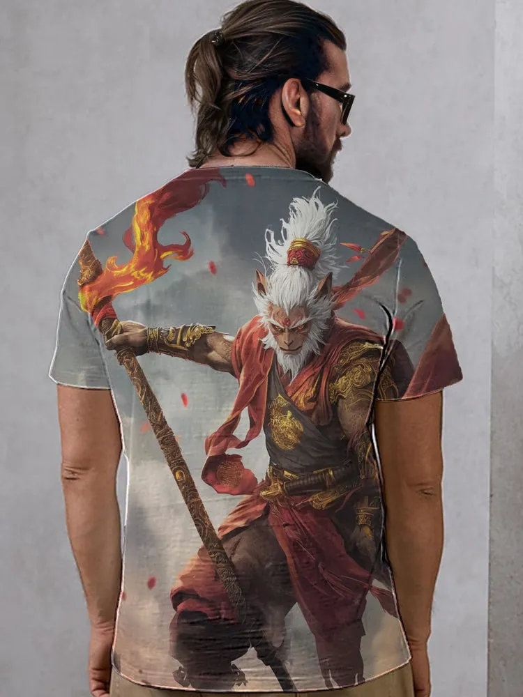 Unique Wukong Graphic Tee