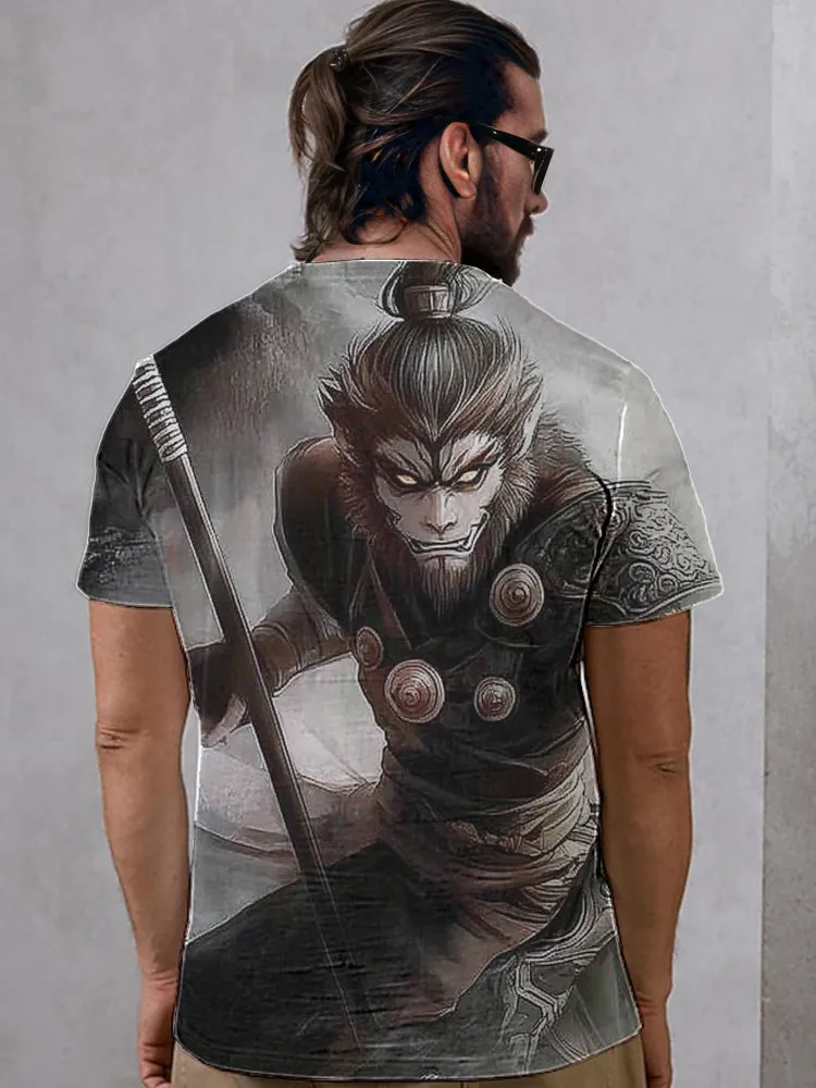 Unique Wukong Graphic Tee