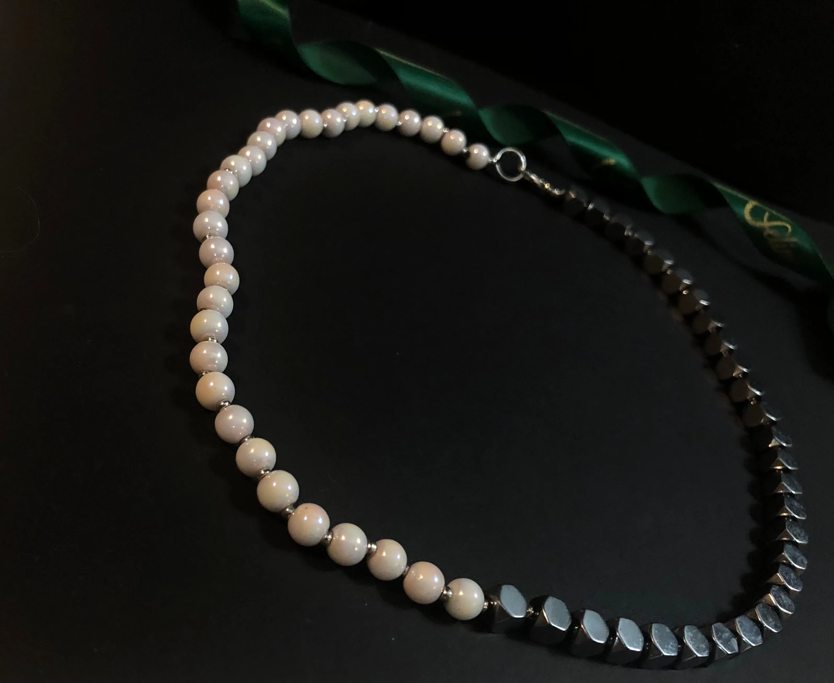 Vera Hematite Necklace