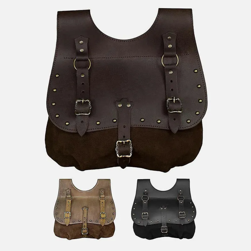 Vintage Waist Bag Medieval Cosplay Outdoor Belt Bag Tool Kit