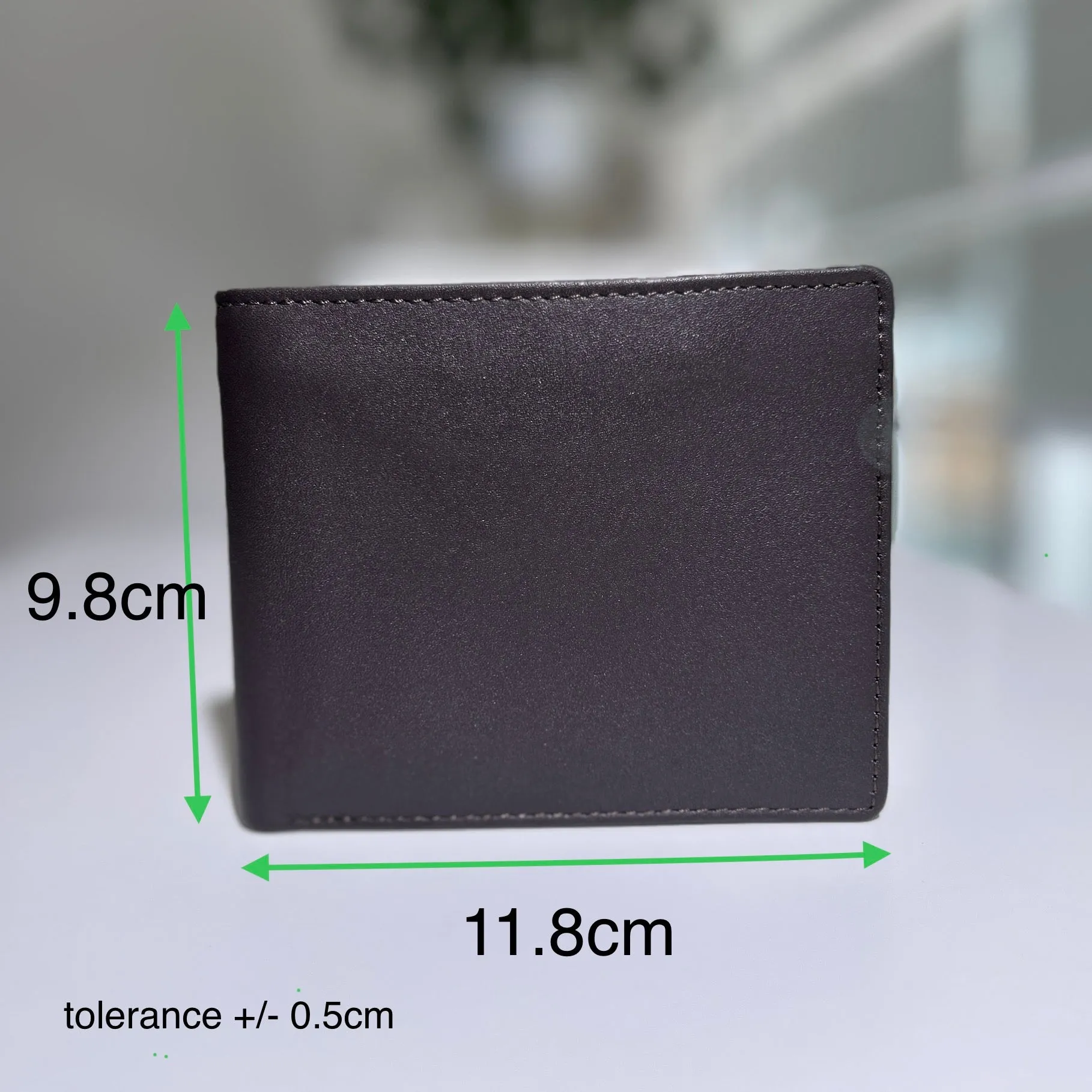 WM128X - Cow leather wallet 印度製頭層牛皮銀包
