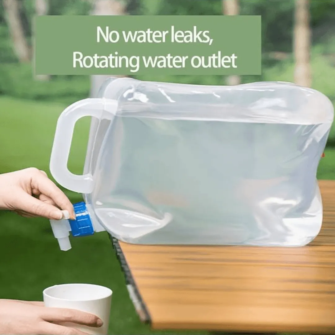Zusammenklappbarer Wasserbehälter 15L.