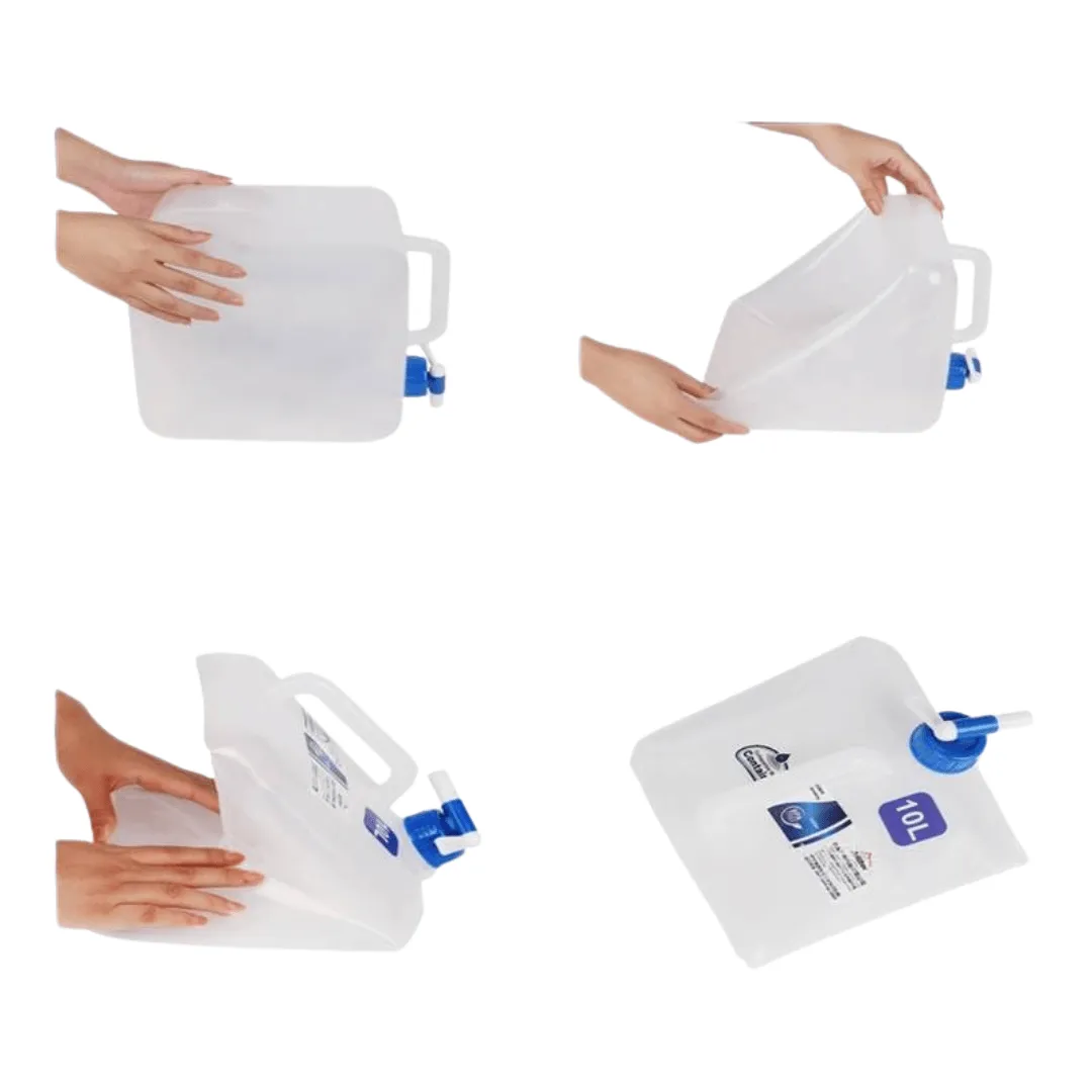 Zusammenklappbarer Wasserbehälter 15L.